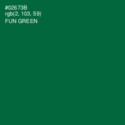 #02673B - Fun Green Color Image